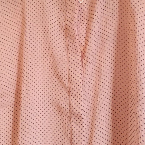 Women's shirt with transparency like new, black and pink, size S