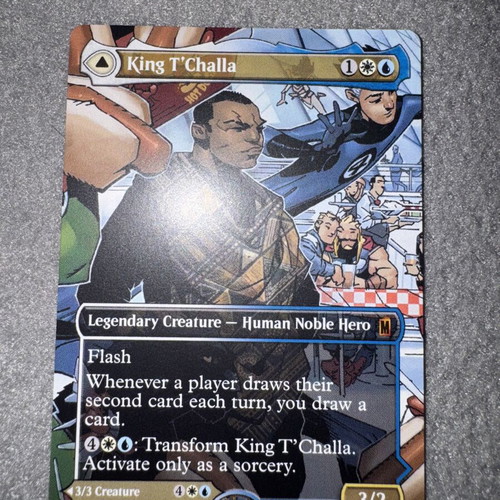 Magic The Gathering King T'Challa Black Panther Hope Enduring Mythic card new