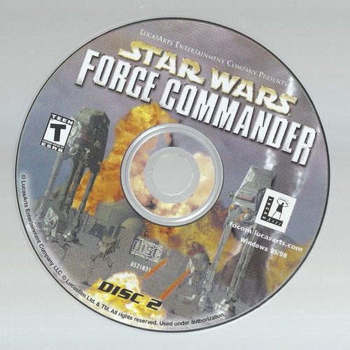 Star Wars Force Commander PC game like new