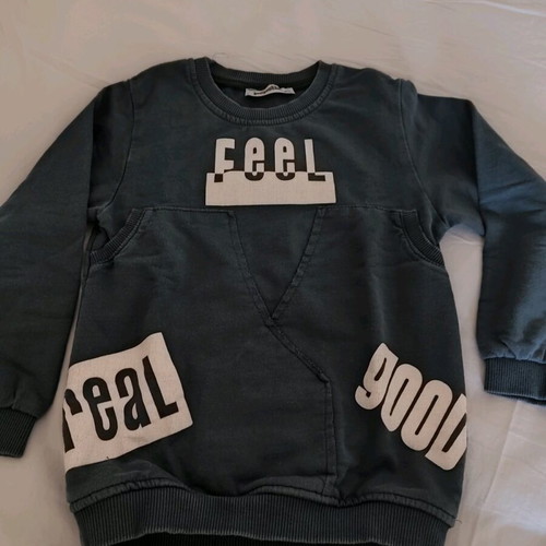 Children's shirt used No6, blue, light without lining