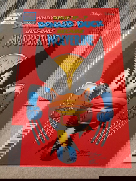 Marvel - Donald Duck became Wolverine 4
