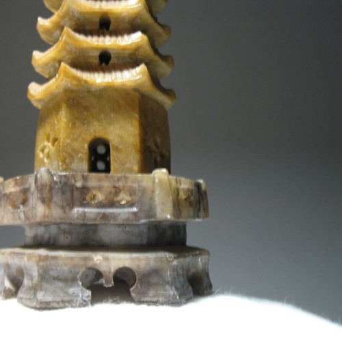 Stone Tibetan Feng Shui pagoda used