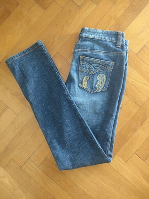 John Baner women's embroidered jeans size S like new