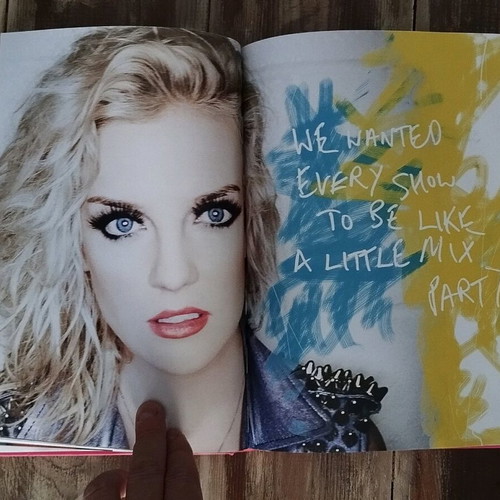 Little Mix Ready to Fly hardback book used with signed autograph