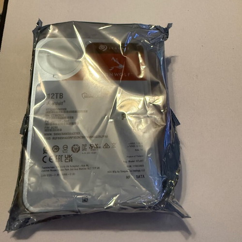 Seagate IronWolf Pro 12TB Internal Hard Drive NAS HDD 7200 rpm 256MB Cache new