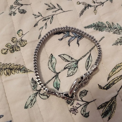 Chain bracelet new, silver
