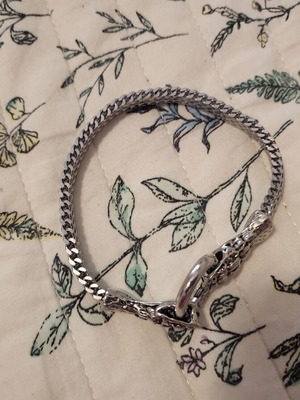Chain bracelet new, silver