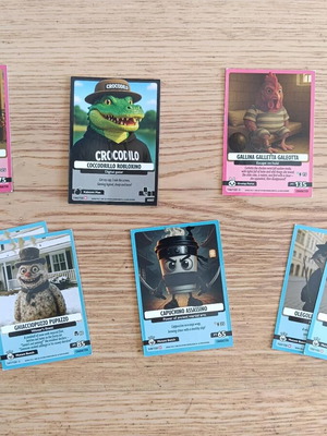 Italian Brainrot Cards used, mixed condition
