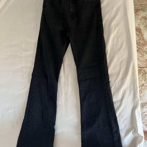 Bershka Black Flare Jeans like new, size XS