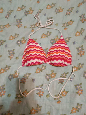 Donna Di Mare bikini top like new, multicolor, size M