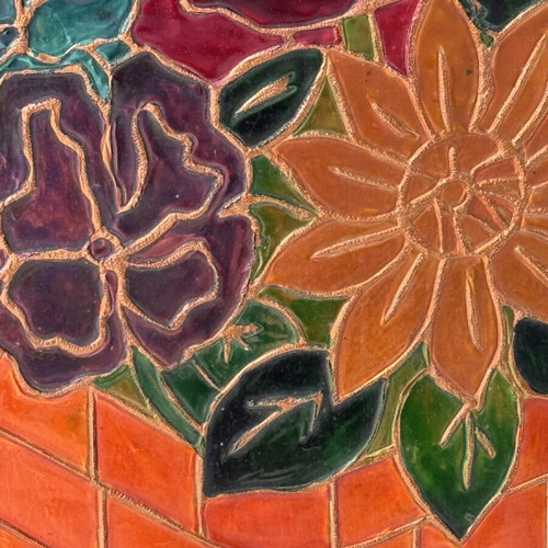 Handmade copper painting