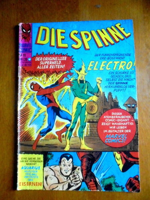 Spiderman #11 German edition comic book used
