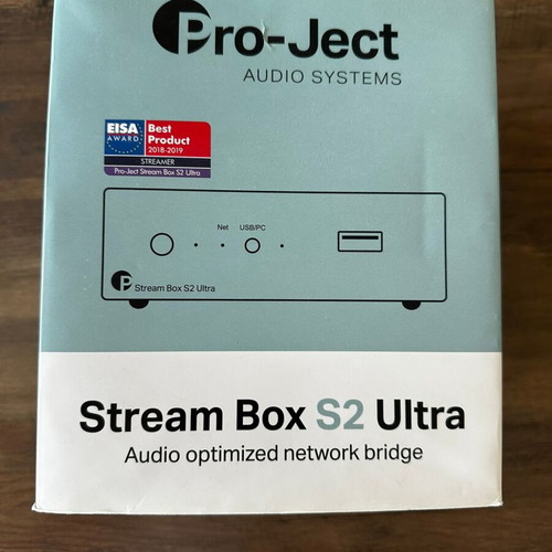 Pro-Ject Stream Box S2 Ultra music streamer like new, silver
