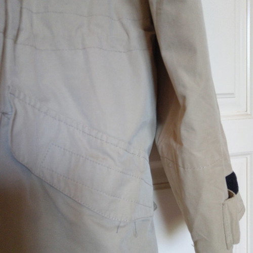 Emporio Armani jacket new, beige with blue details