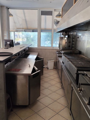 Complete used grill house equipment in very good condition