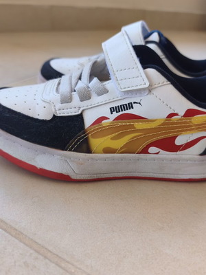 Puma Hot Wheels kids shoes size 31 like new