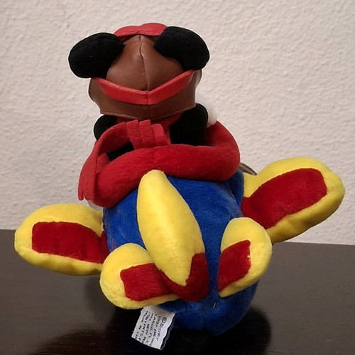 Vintage Mickey Mouse Pilot plush Disney 1997 Encore like new