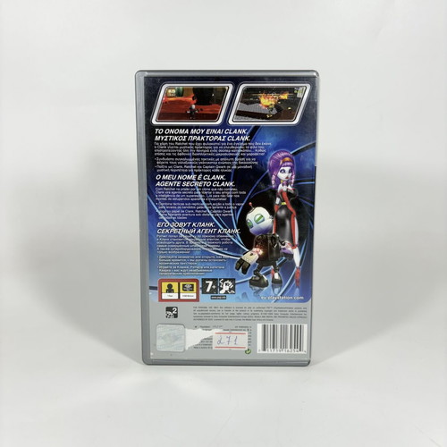 Secret Agent Clank Platinum PSP game used, full Greek edition