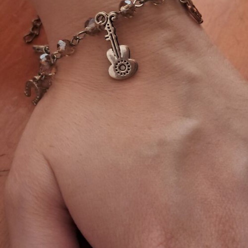 Hand Chain silver color made to order