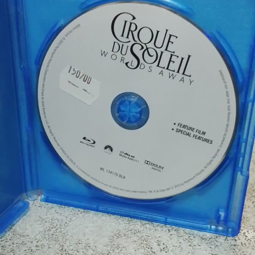 Cirque du Soleil Worlds Away Blu-Ray with Greek subtitles