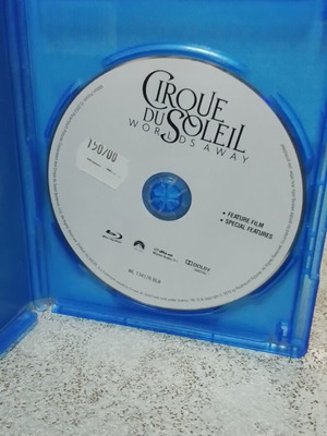 Cirque du Soleil Worlds Away Blu-Ray with Greek subtitles