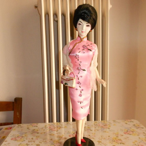 Vintage Japanese dolls like new, set of 3 pieces