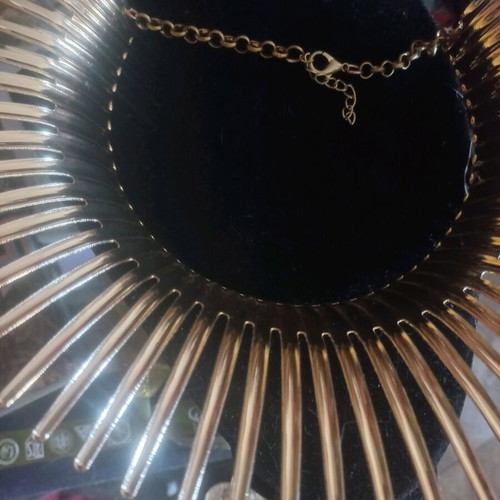 Statement Cleopatra faux bijou necklace new