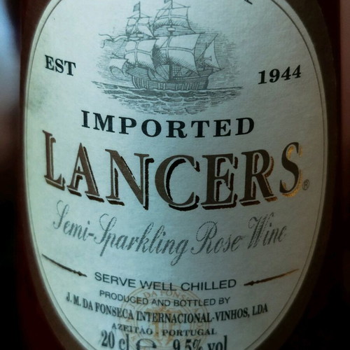 Lancers Rose Mignon wine like new, 2 bottles 20 cl, vintage 2002