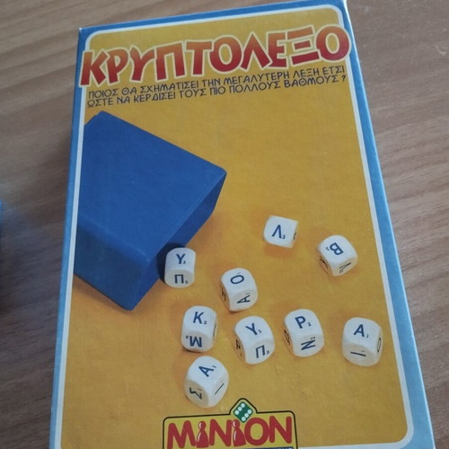 Kryptolexo simple board game from the 90's like new