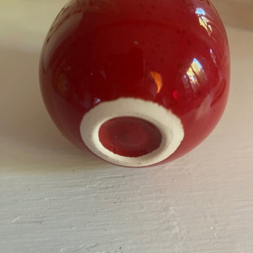 Decorative pomegranate with embossed gold designs new