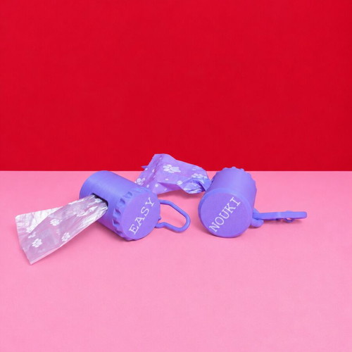 Dog poop bag holder like new