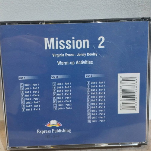 Mission Coursebook triple CD used