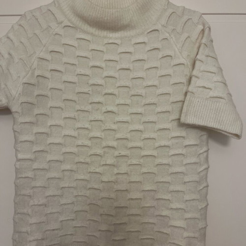 Axel woolen sweater like new, white, one size