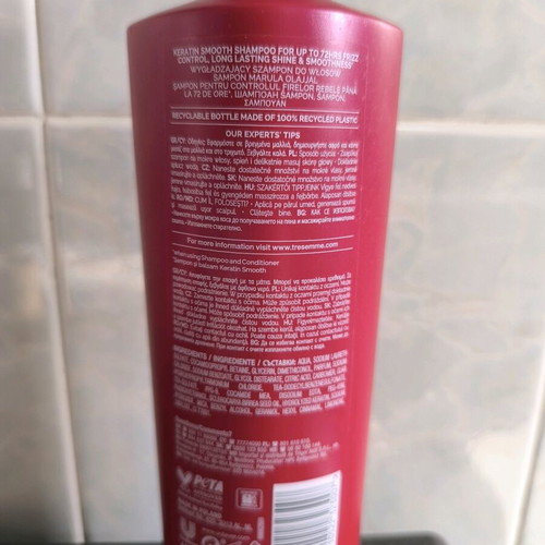 Tresemme shampoo with keratin 400ml like new