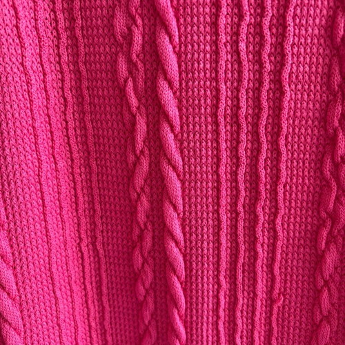 Zara midi knitted dress pink like new, size small