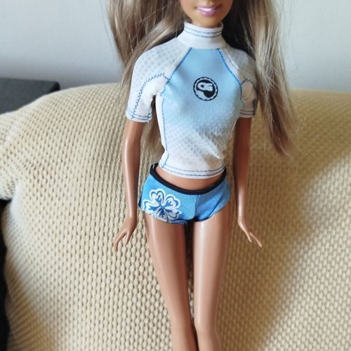 Barbie Cali Girl Surfer doll by Mattel, like new