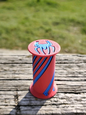 Spider-Man Kinetic Twist Impossible Pass-Through fidget toy new