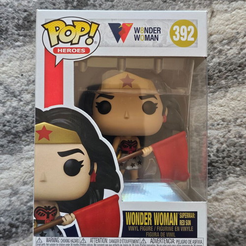 Wonder Woman Superman Red Son Funko Pop new