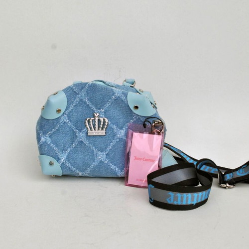 Juicy Couture Blue Jean bag like new, shoulder, blue