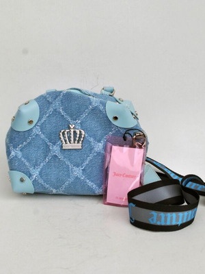 Juicy Couture Blue Jean bag like new, shoulder, blue
