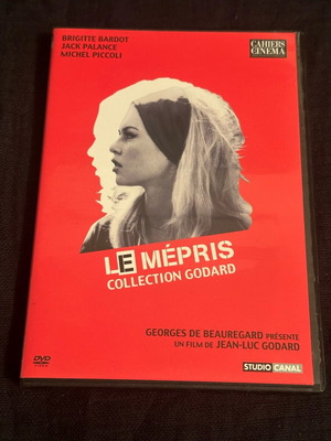 Le Mepris DVD σαν καινούργιο, γαλλική έκδοση χωρίς υπότιτλους