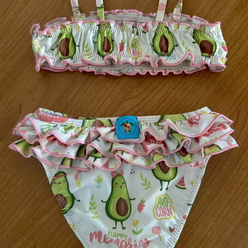 Tortue girls' swimsuit like new, size 92 cm, age 2 years
