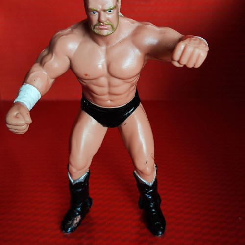 Barry Windham Black WCW Galoob figure 1990 used, 4.5 inch