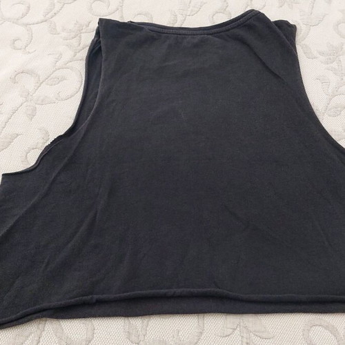 Pull & Bear sleeveless black shirt like new, size S