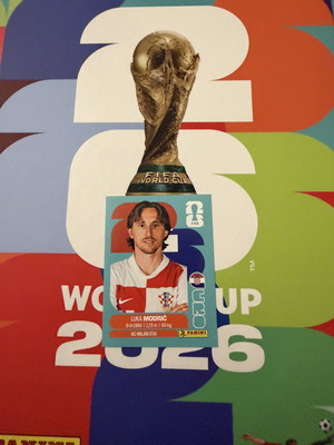 Panini World Cup 2026 Luka Modrić Sticker new, Croatia CRO 9