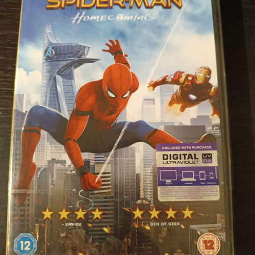 Spiderman Homecoming DVD new, English subtitles