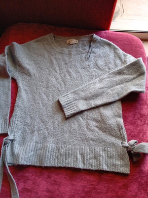 Pullover used, turquoise, size XS