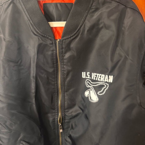Men's black jacket like new