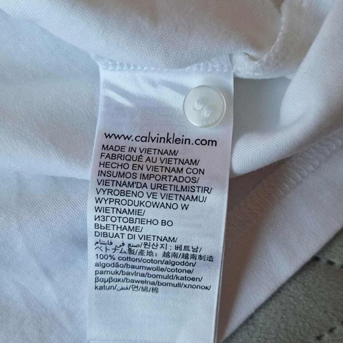 Calvin Klein Polo Shirt white size S like new