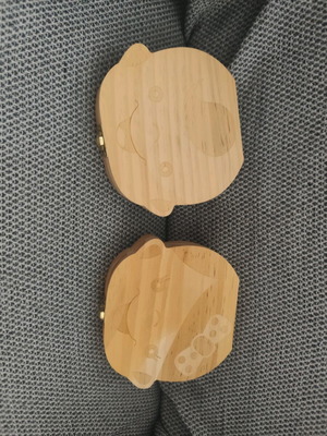 Tooth keepsake boxes for first teeth, new